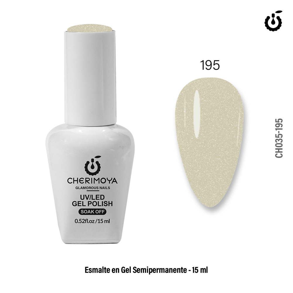 A195 Esmalte Semi Cherimoya (Pack x6) CH035-195