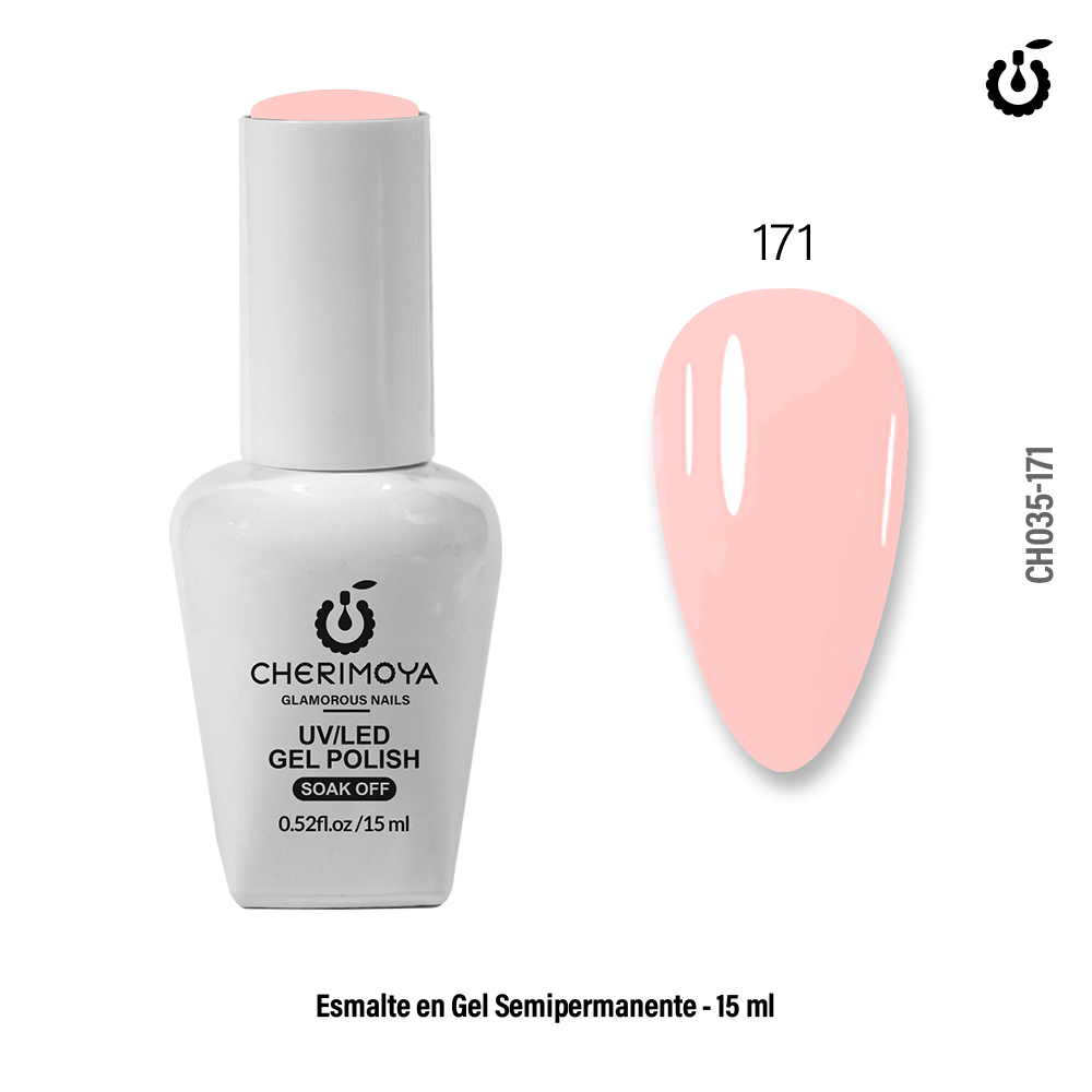 A171 Esmalte Semi Cherimoya  ___Pack X6 CH035-171