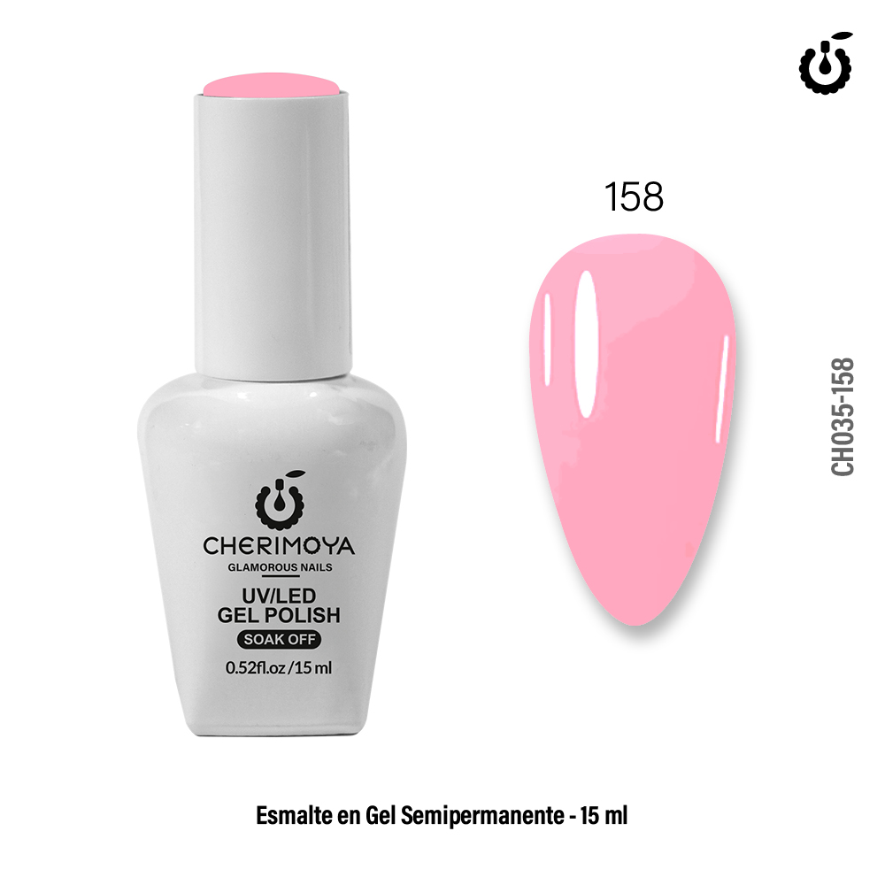 A158 Esmalte Semi Cherimoya  ___Pack X6 CH035-158