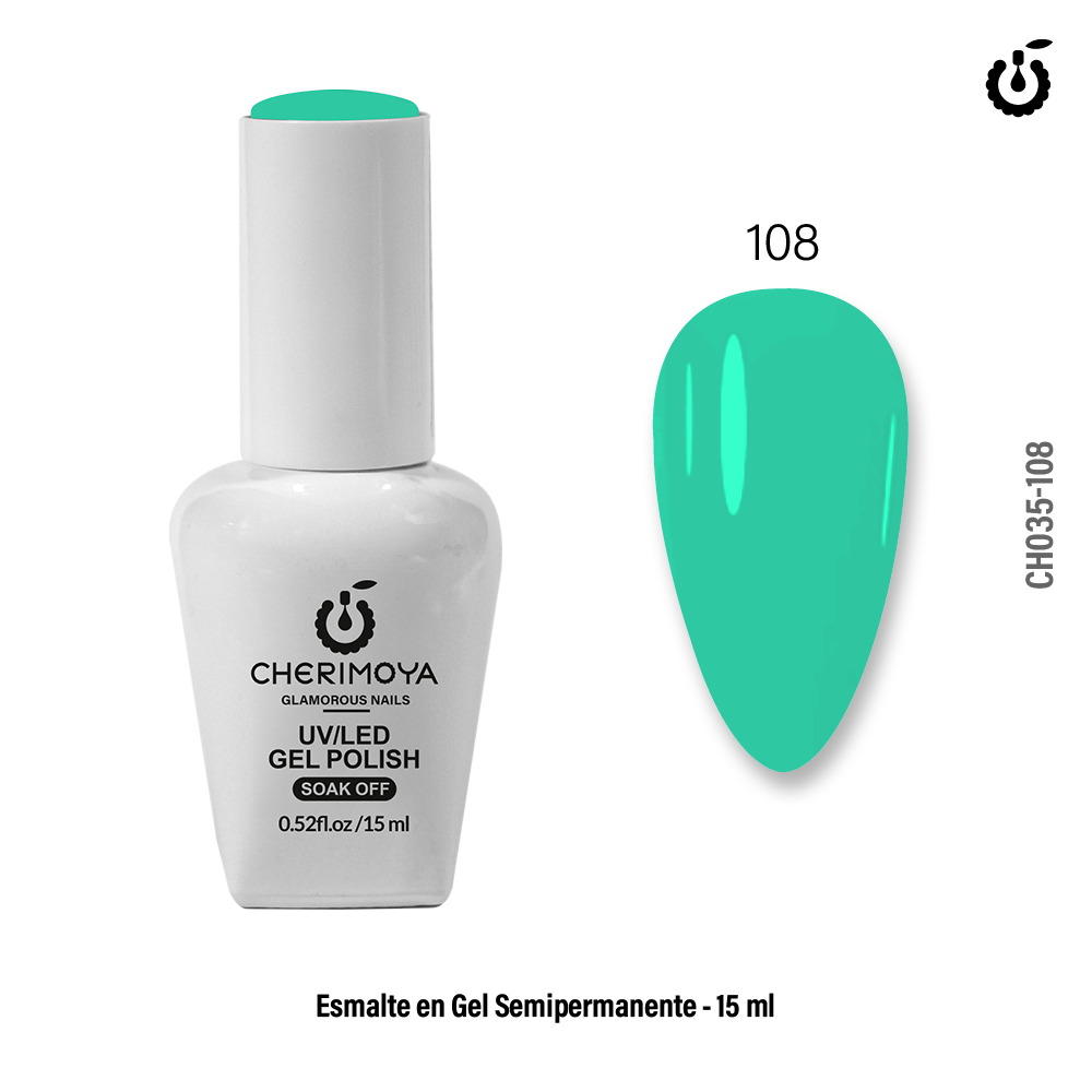 A108 Esmalte Semi Cherimoya ___Pack X6 CH035-108