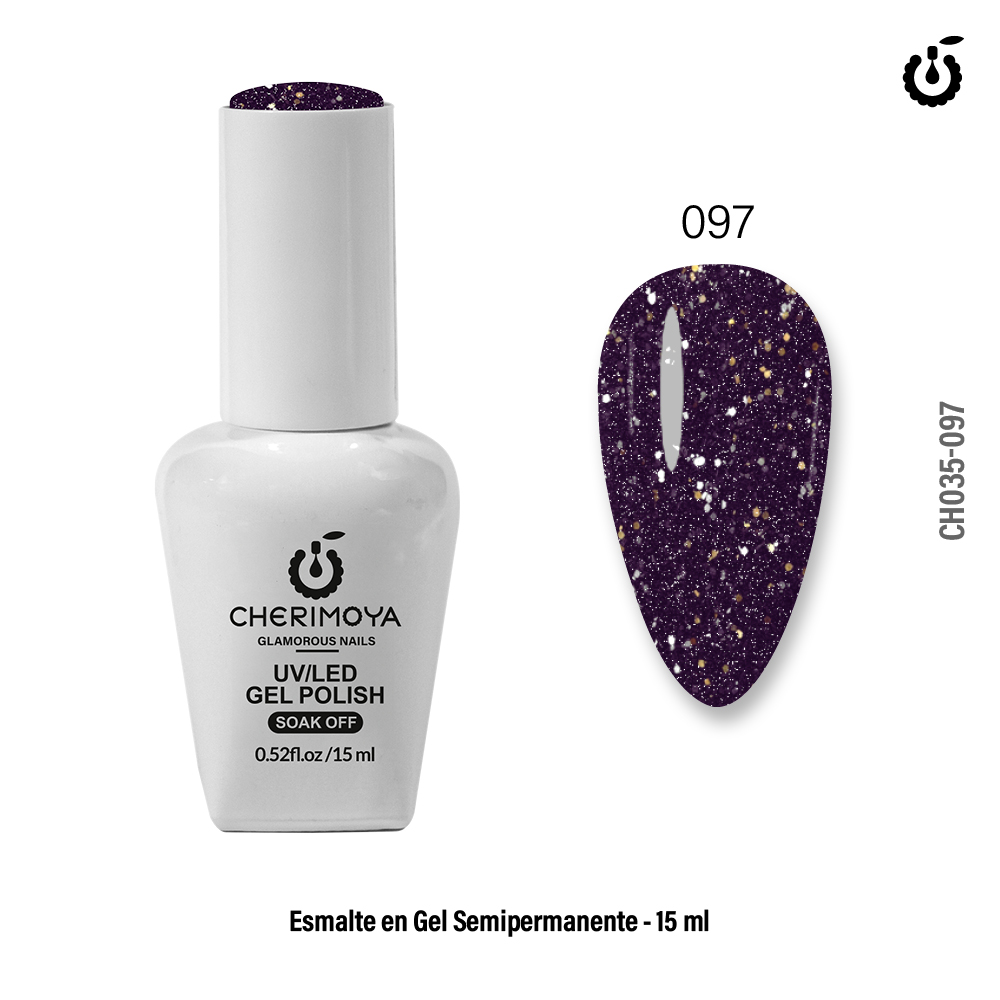 A097 Esmalte Semi Cherimoya  ___Pack X6 CH035-097