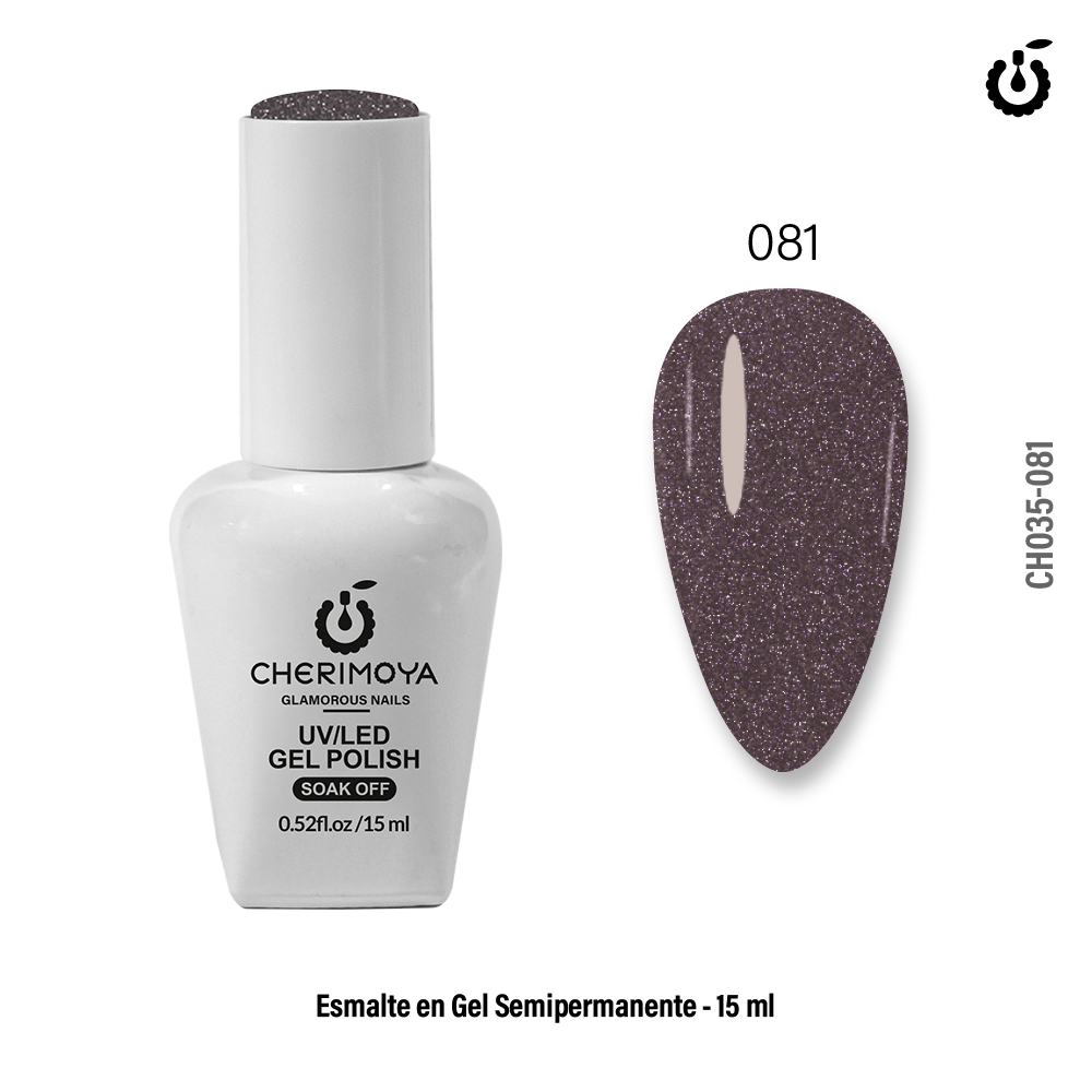 A081 Esmalte Semi Cherimoya  ___Pack X6 CH035-081