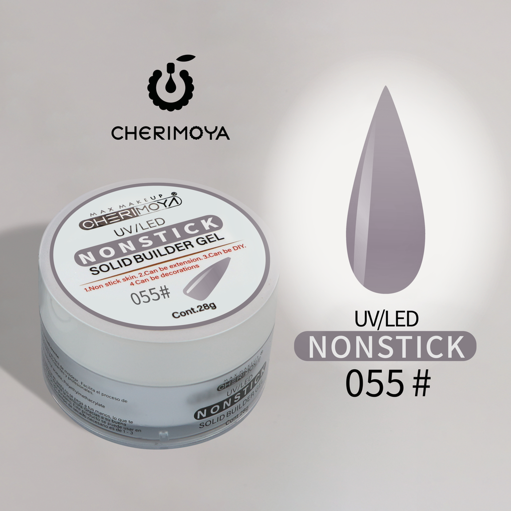 [CH116-55] A-Gel solido de construccion nonstick Gris 28g ___Pack X6 CH116-55