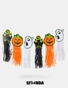 ADORNO DE PAPEL HALLOWEEN PCS*8