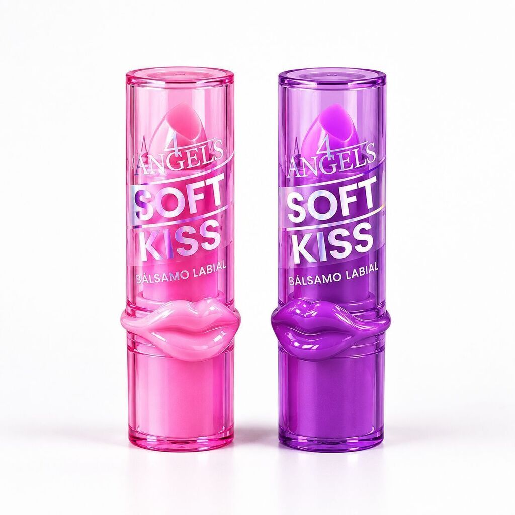 [PL-AR:1029/468411] Balsamo labial SOFT KISS 4ANGELS