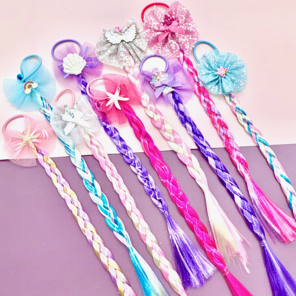 COLITA C/TRENZA CARACOL GRANDE X1U