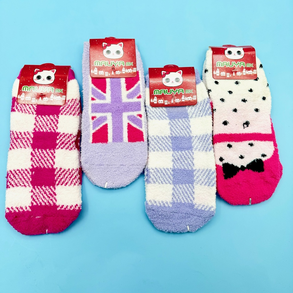 MEDIAS DE TOALLA MUJER x12PARES
