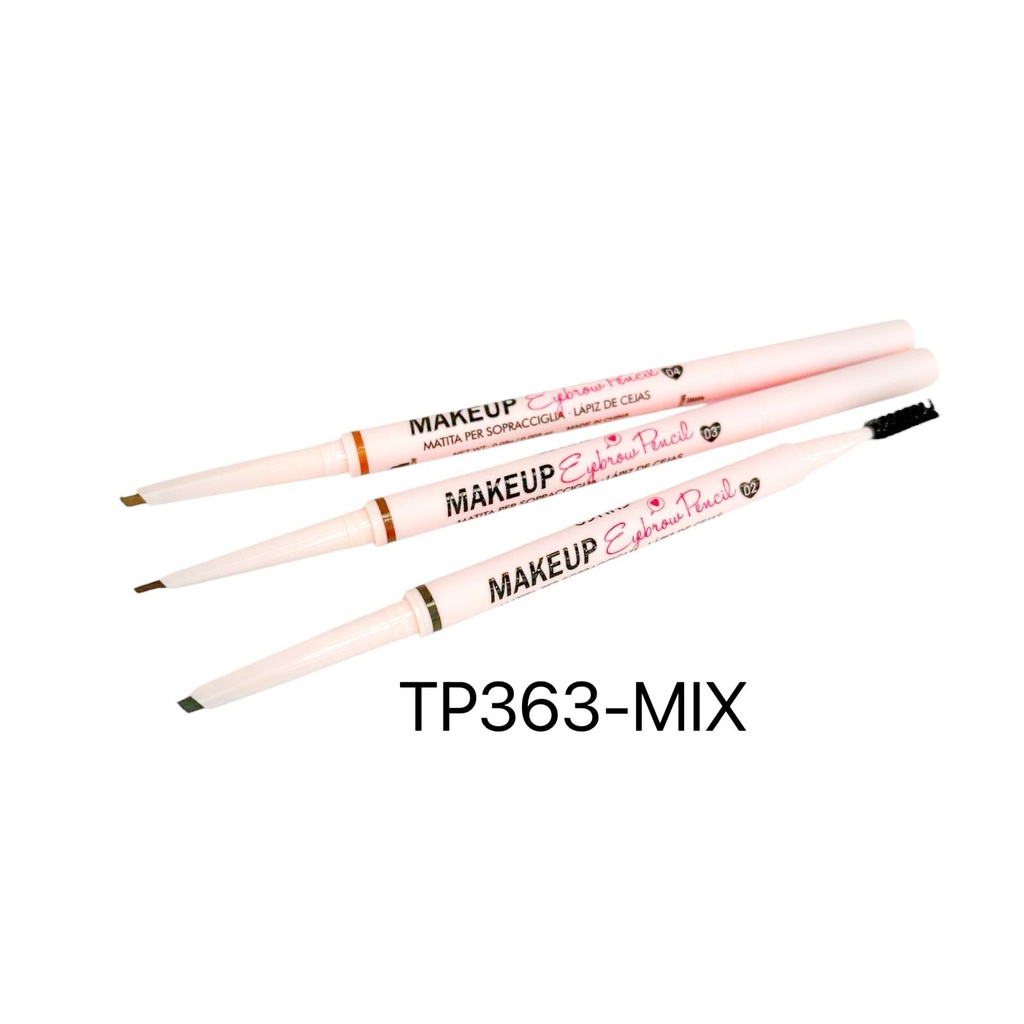 LAPIZ P/CEJAS C/CEPILLO RETRACTIL X1U CAJAX48