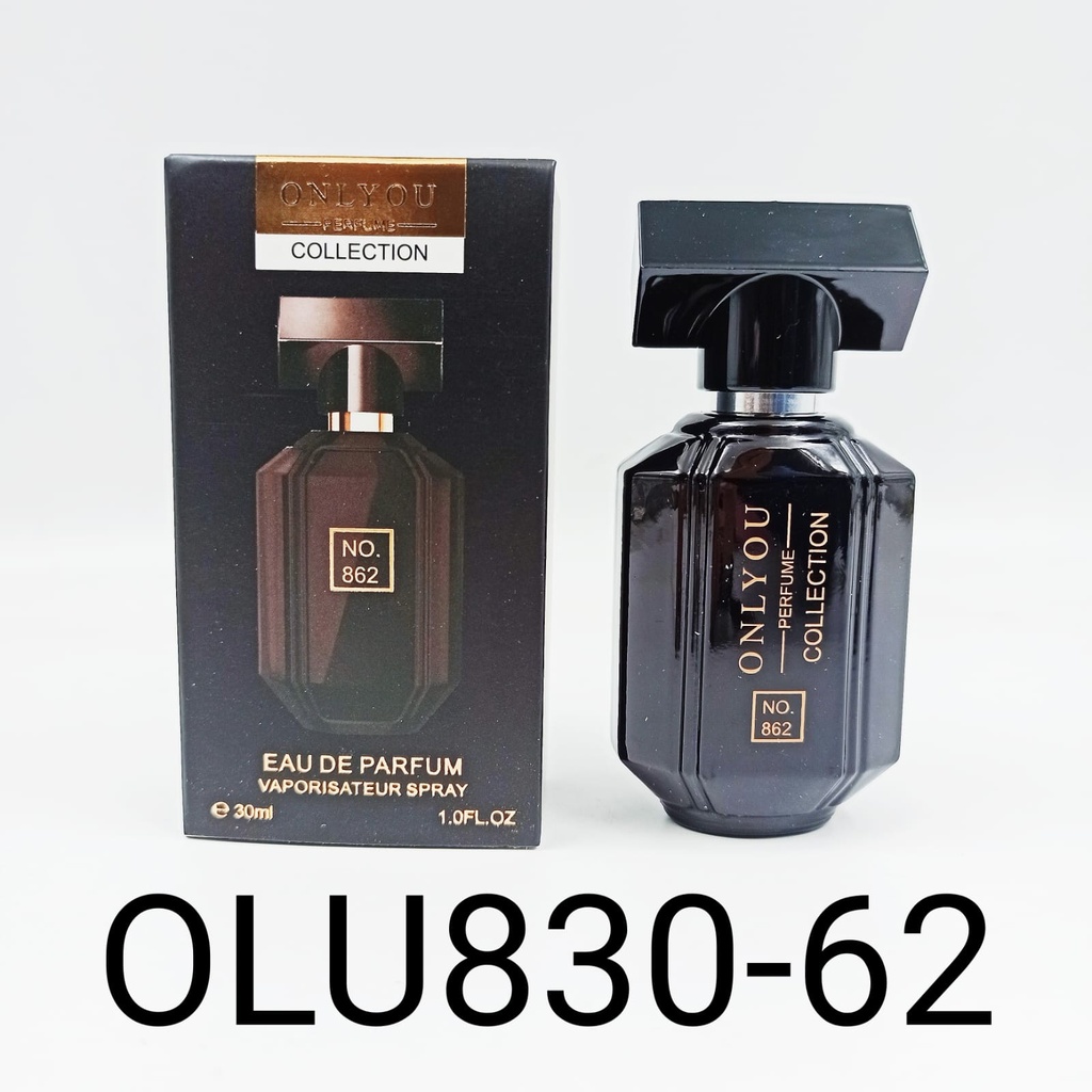 PERFUME NEGRO MINIATURA 662 30ML X1U