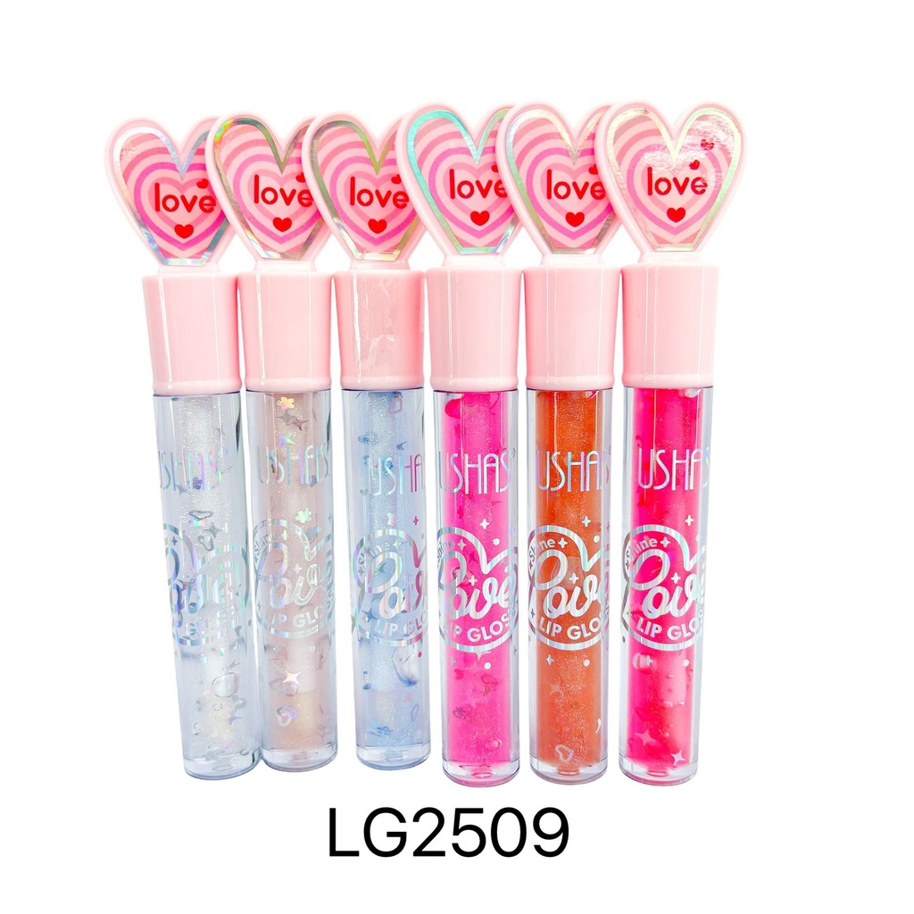 [PY-LG2509] BRILLO LABIAL LOVE GLITTER USHAS X1U