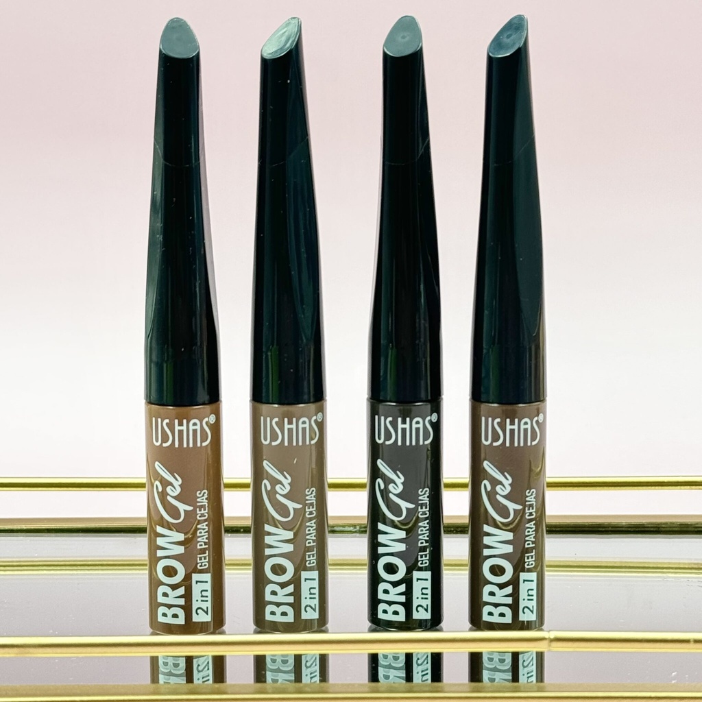 GEL PARA CEJAS 6 COLORES USHAS X1U CAJAX24