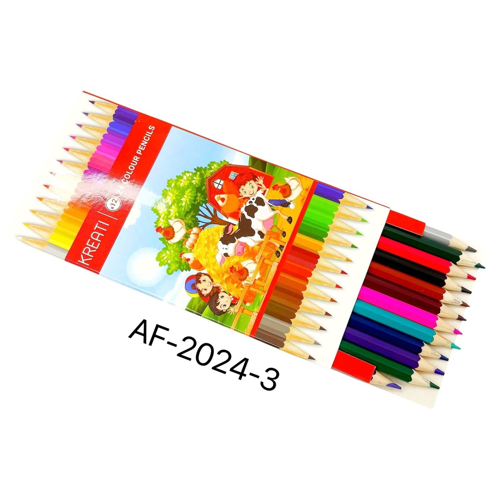 LAPIZ COLOR DOBLE COLOR KREATI X24