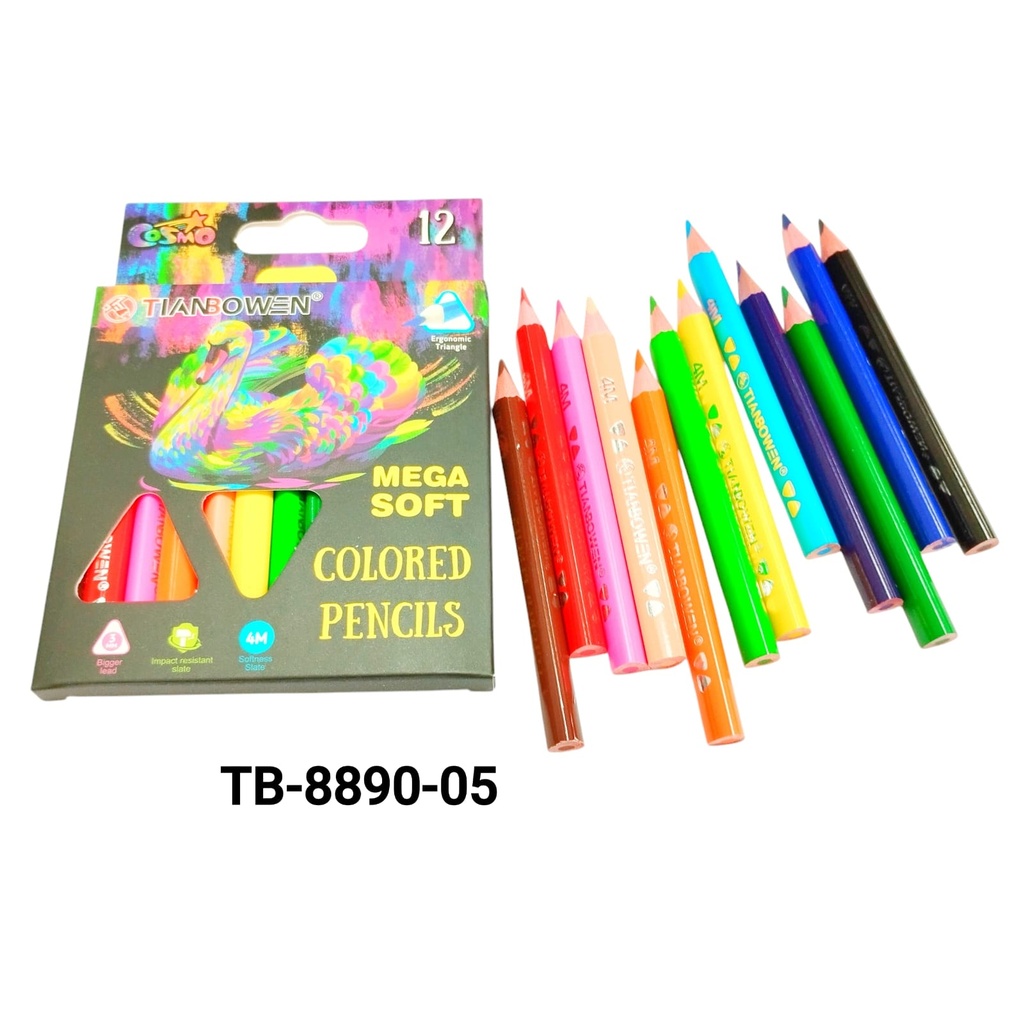 LAPICES DE COLORES X12PCS.