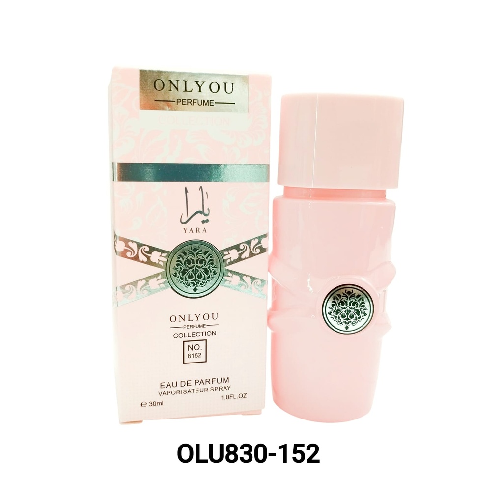 YARA ROSA PERFUME MINIATURA X1U.