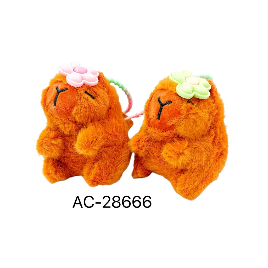 2X1 LLAVERO CAPYBARA C/FLOR AC-28666