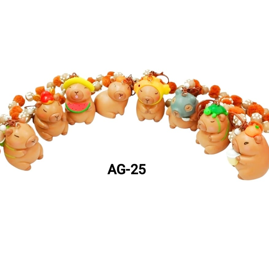2X1 AG-25 LLAVERO CAPYBARA X1U.