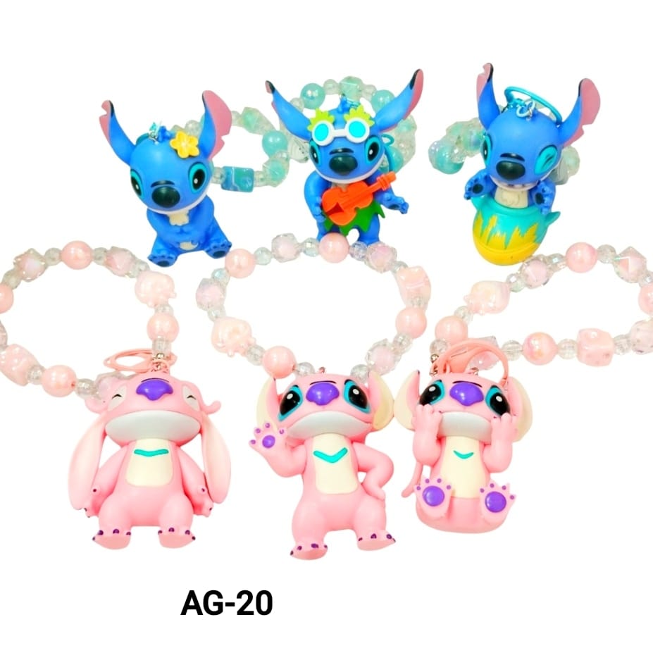 [PY-OFERTA] 2X1 AG-20 LLAVERO STITCH X1U.