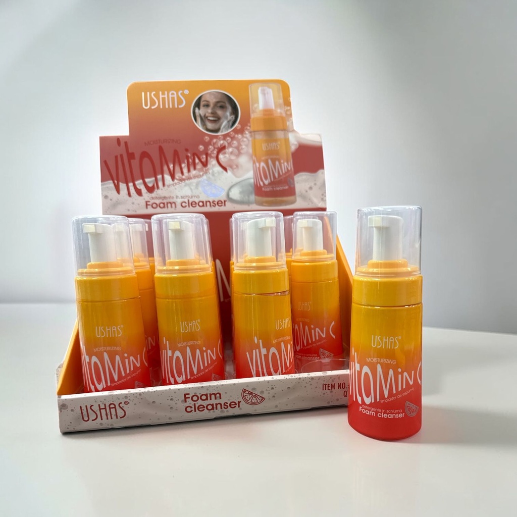 CLEANSER VITAMINA C USHAS X1U.