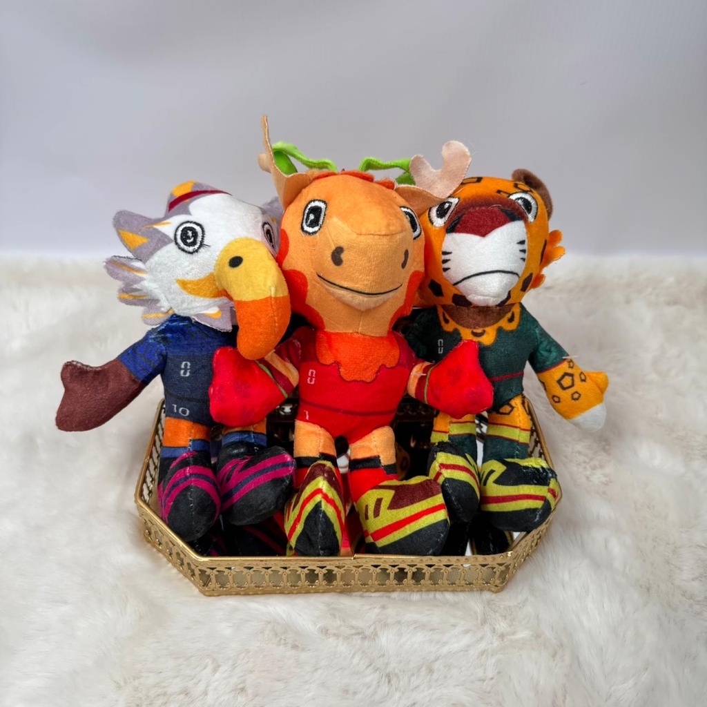 [PY-C-0801-2] LLAVERO MASCOTA DEL MUNDIAL X1U