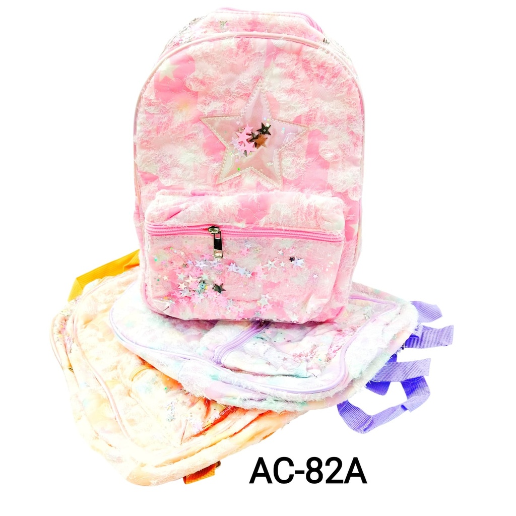 MOCHILA PELUCHE ESTRELLA