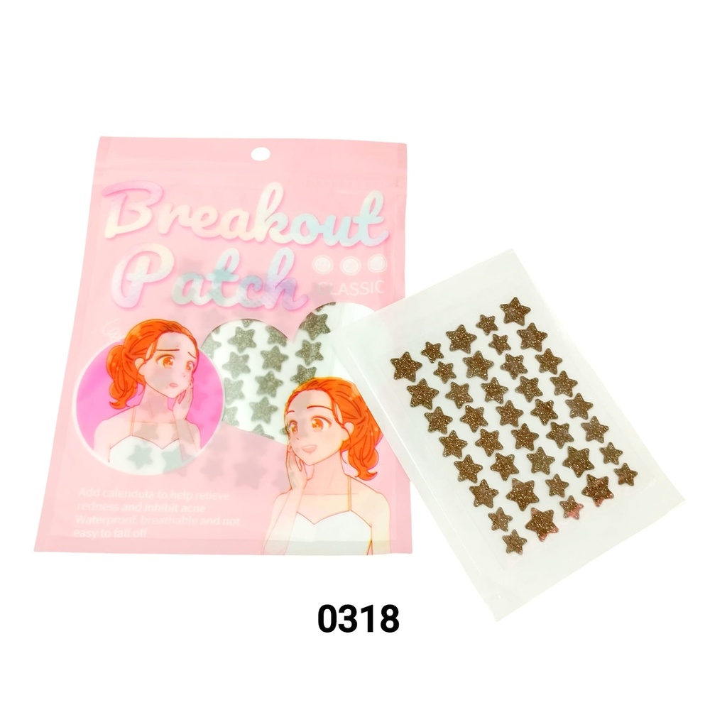 PARCHE DE ESTRELLAS PARA ACNE X1U.
