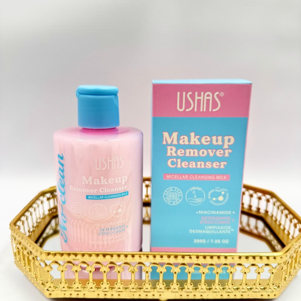 REMOVEDOR DE MAQUILLAJE USHAS 200GR X1U