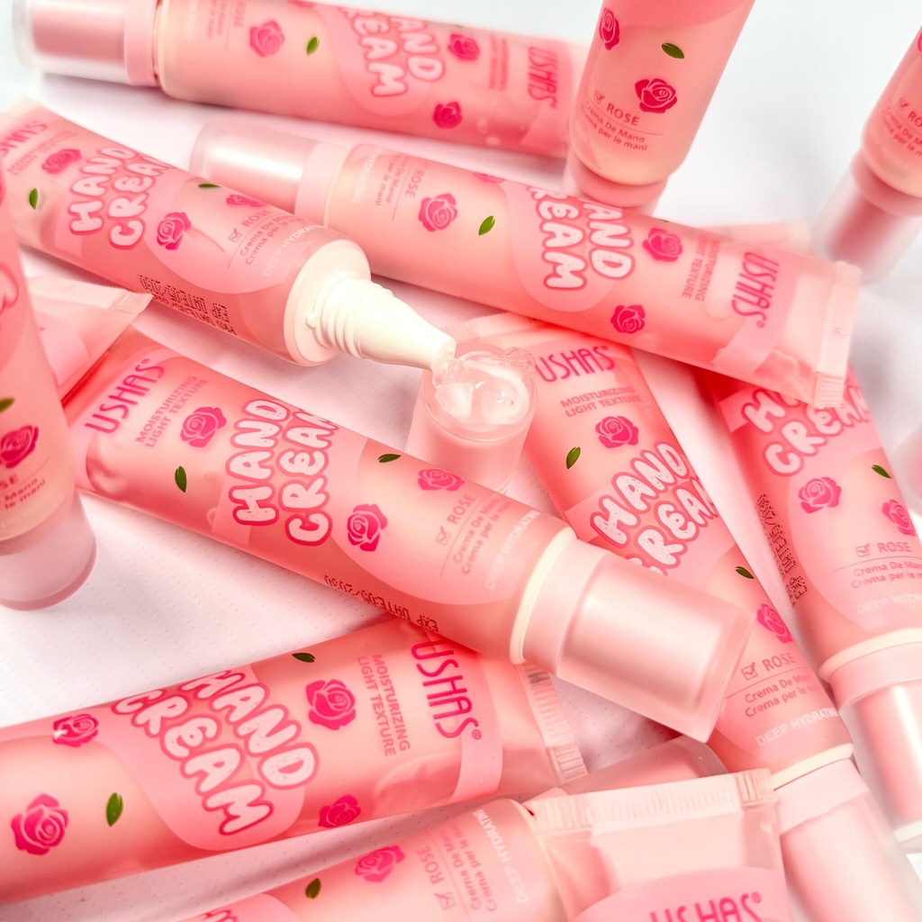 CREMA DE MANOS HAND CREAM ROSAS USHAS X1U/ 24PCS