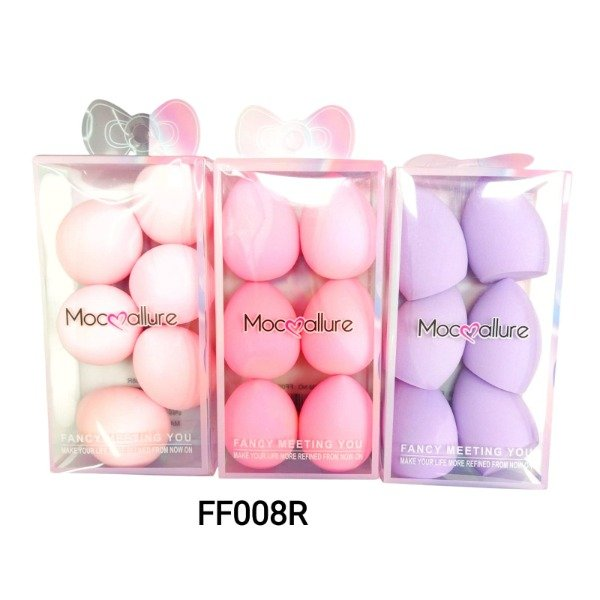 [PY-FF008] ESPONJA DE MAQUILLAJE MOCALLURE X6