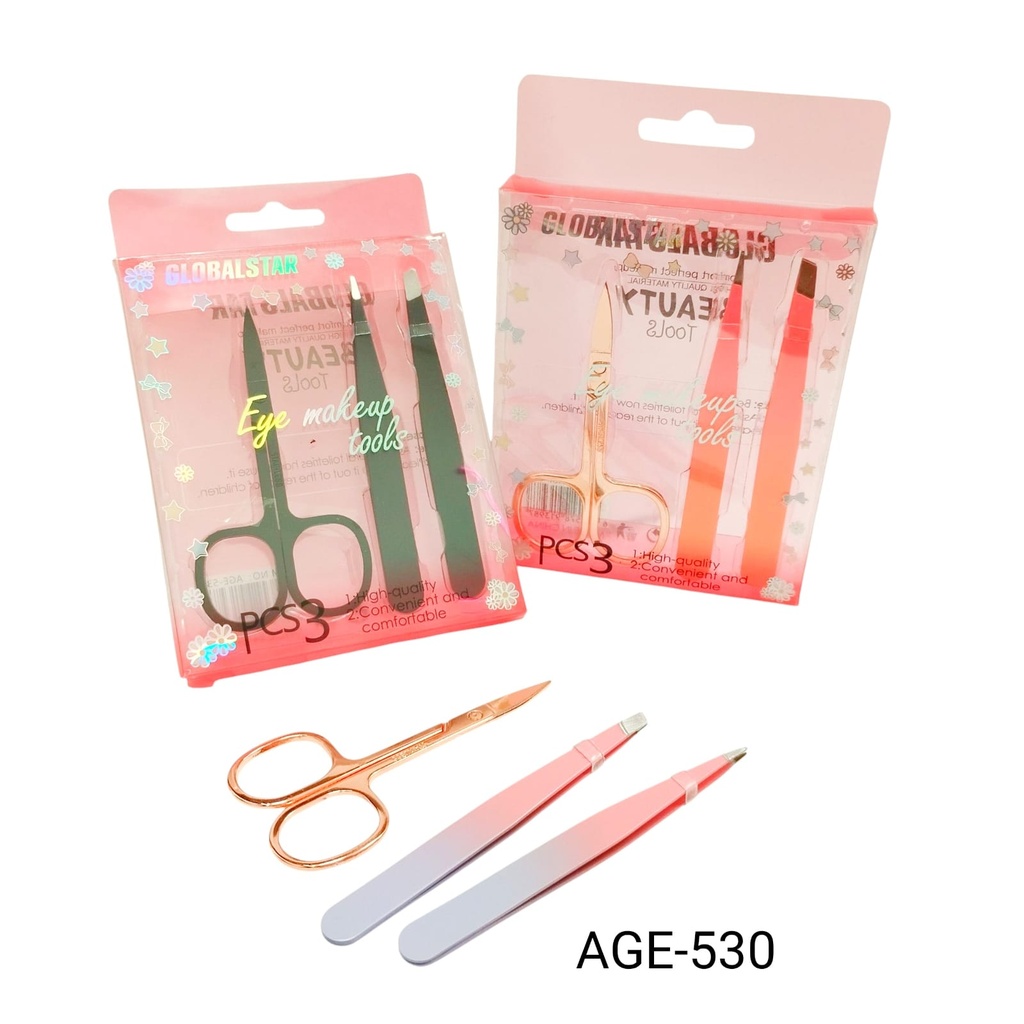 AGE-530 KT 2 PINZAS + TIJERITA X1U.
