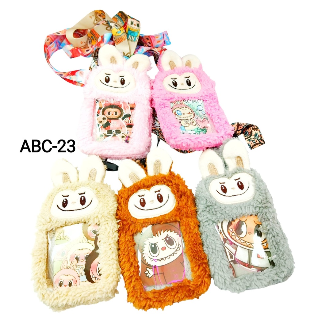ABC 24 OFERTA PORTA SUBE C/ CORREA PELUDITO PERSONAJES X1U.
