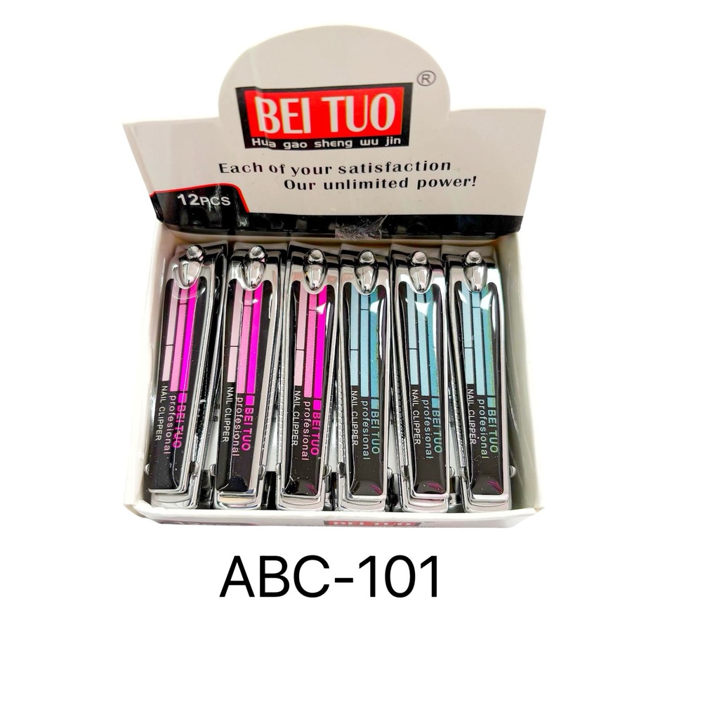 CORTA UÑAS X12PCS.