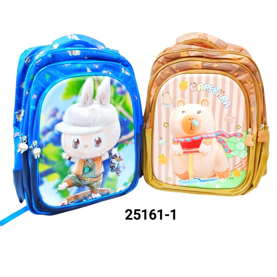 MOCHILA INFANTIL PERSONAJES X1U.