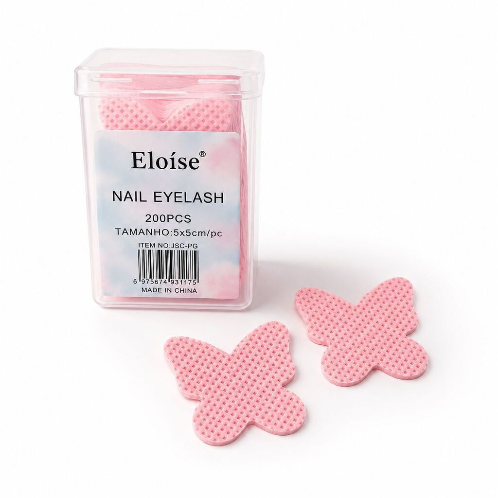 Nails wipes x200pcs EN CAJITA MARIPOSA ELOISE