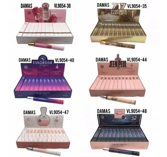 Perfume Tubito Mujer Fragancias Surtidas