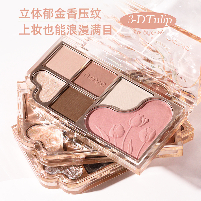 Novo Paleta maquillaje + rubor