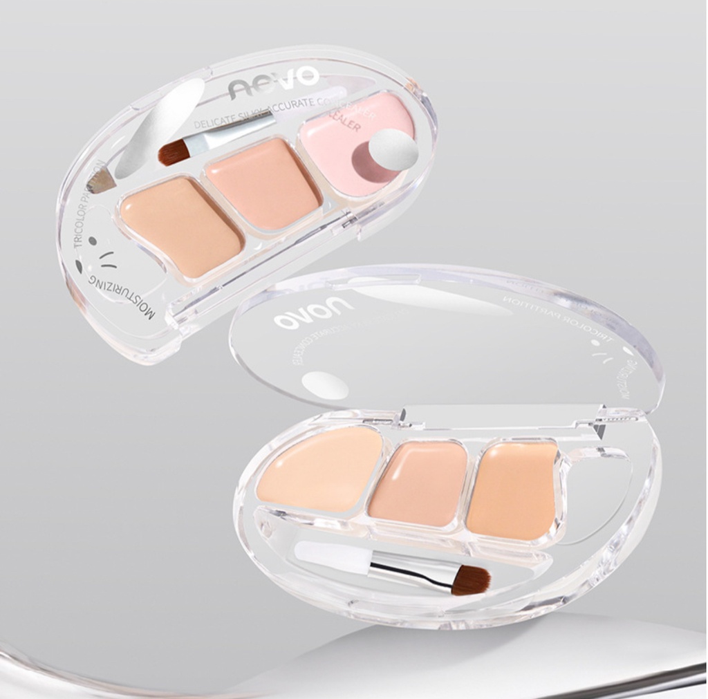 Paleta corrector con cepillo Novo
