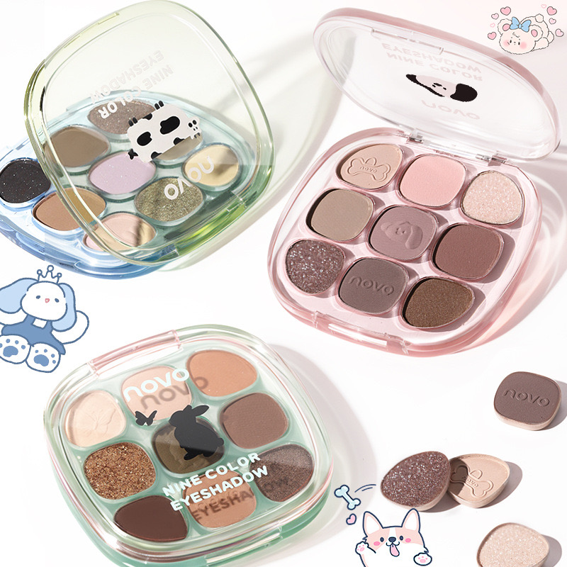 Paleta de sombra 9 tonos Novo