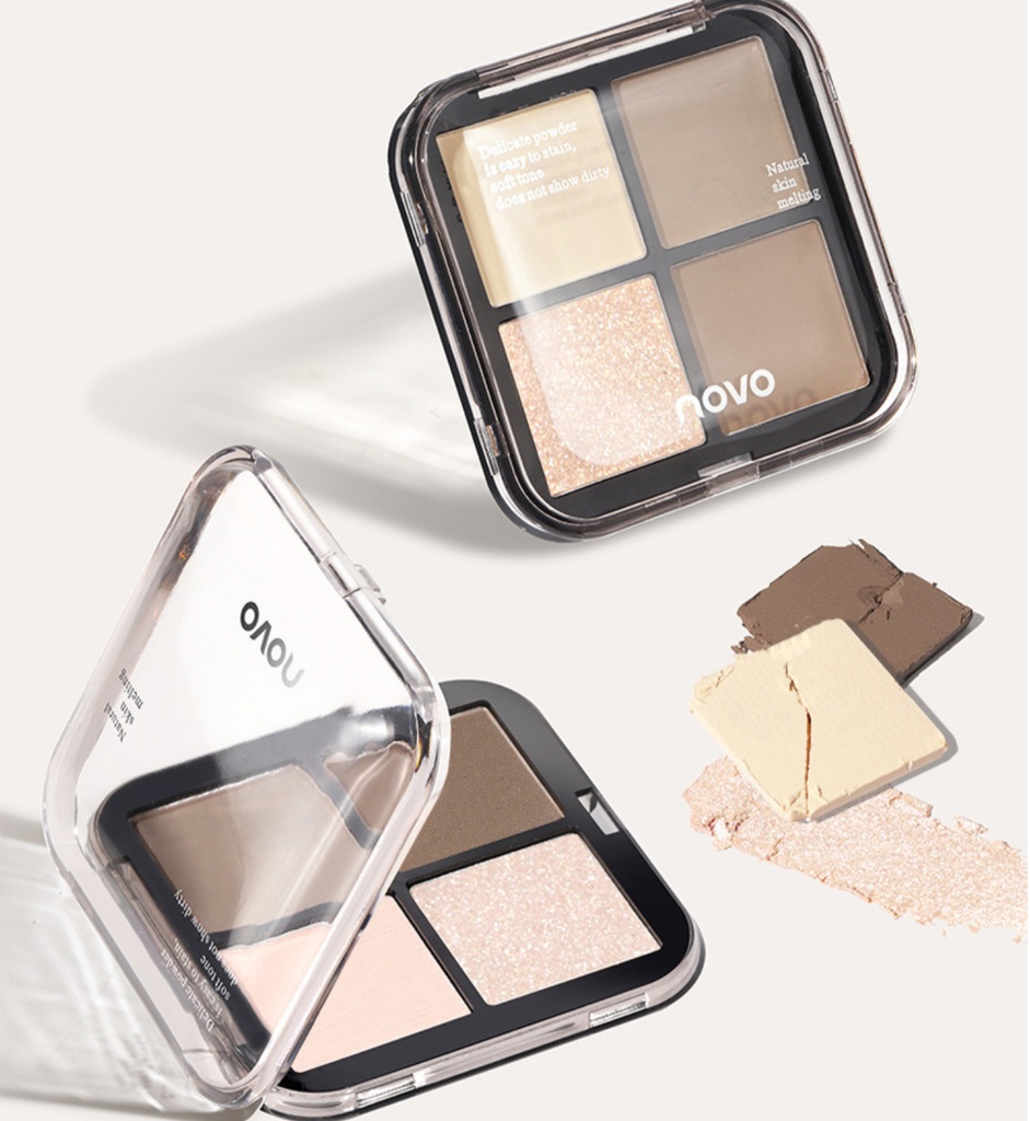 Paleta contorno+iluminador Novo