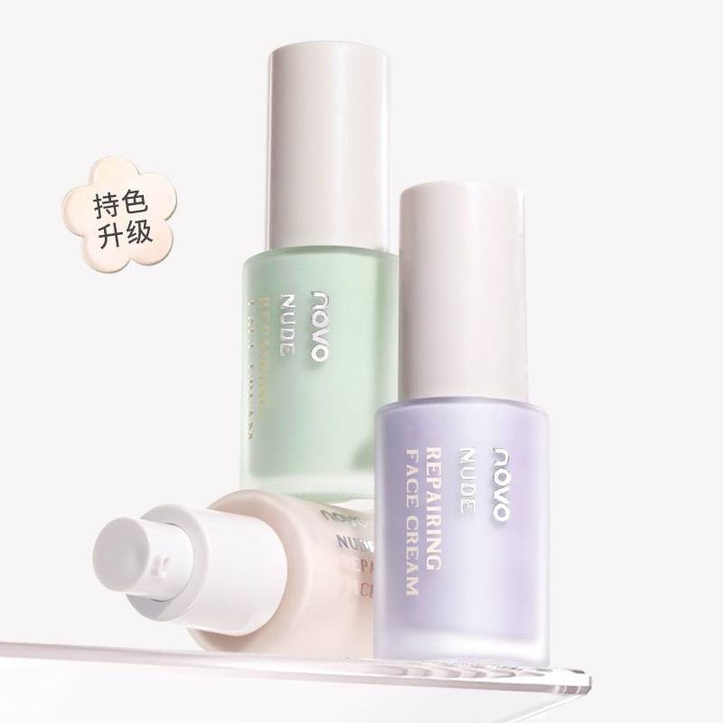 Primer de maquillaje 30g Novo 3 tonos para diferente tipo de piel