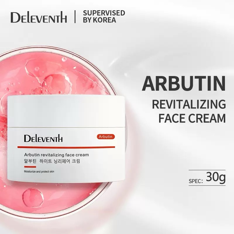 Crema facial revitalizante con extracto de arbutina Deleventh Coreano DL09