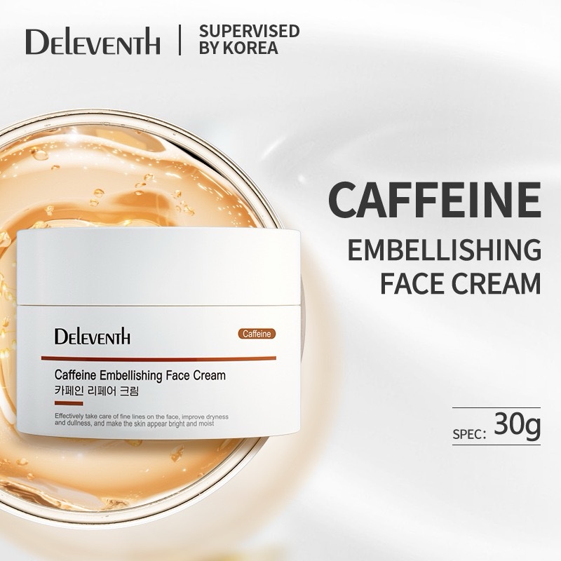 [PS-0869] Crema hidratante iluminadora con caféina 30g Deleventh Coreano DL08