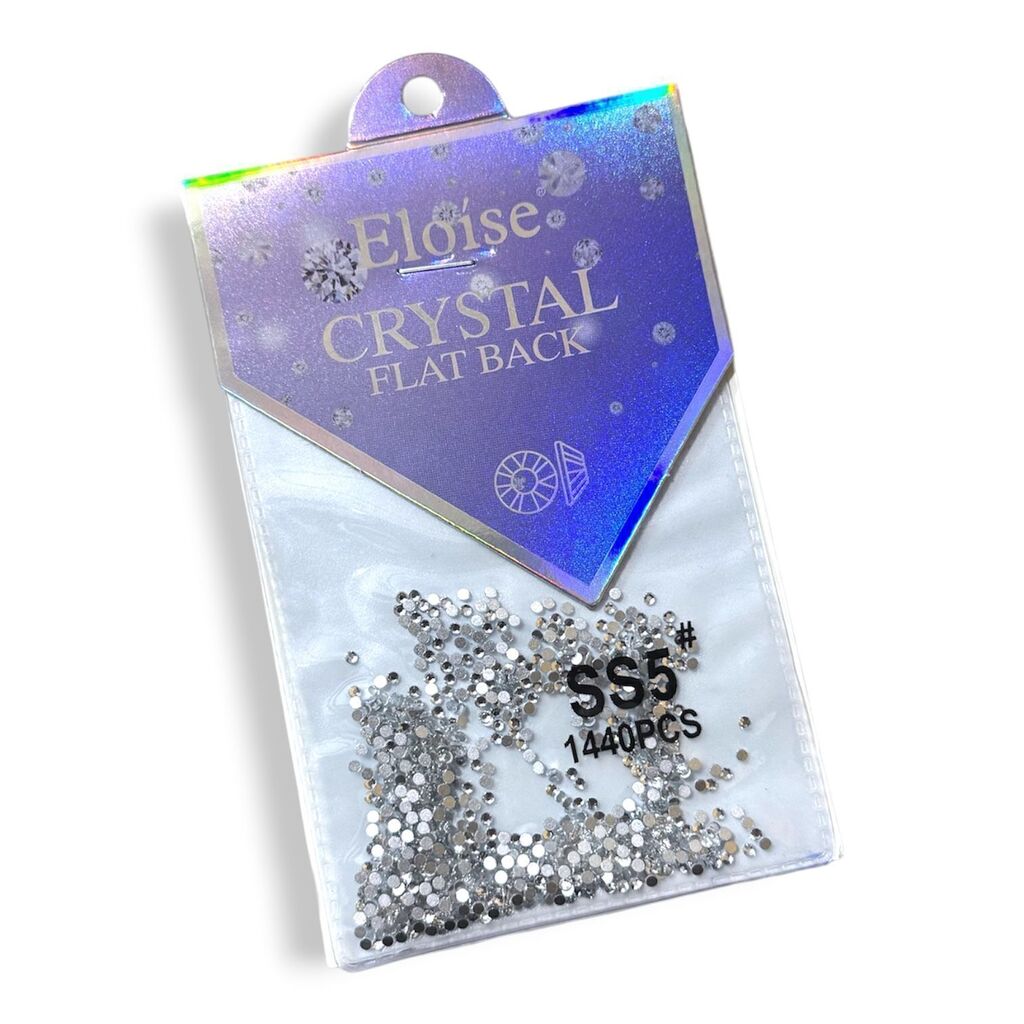 [PL-100387] Strass para las uñas PLATEADO SURTIDO SP0387-B ELOISE
