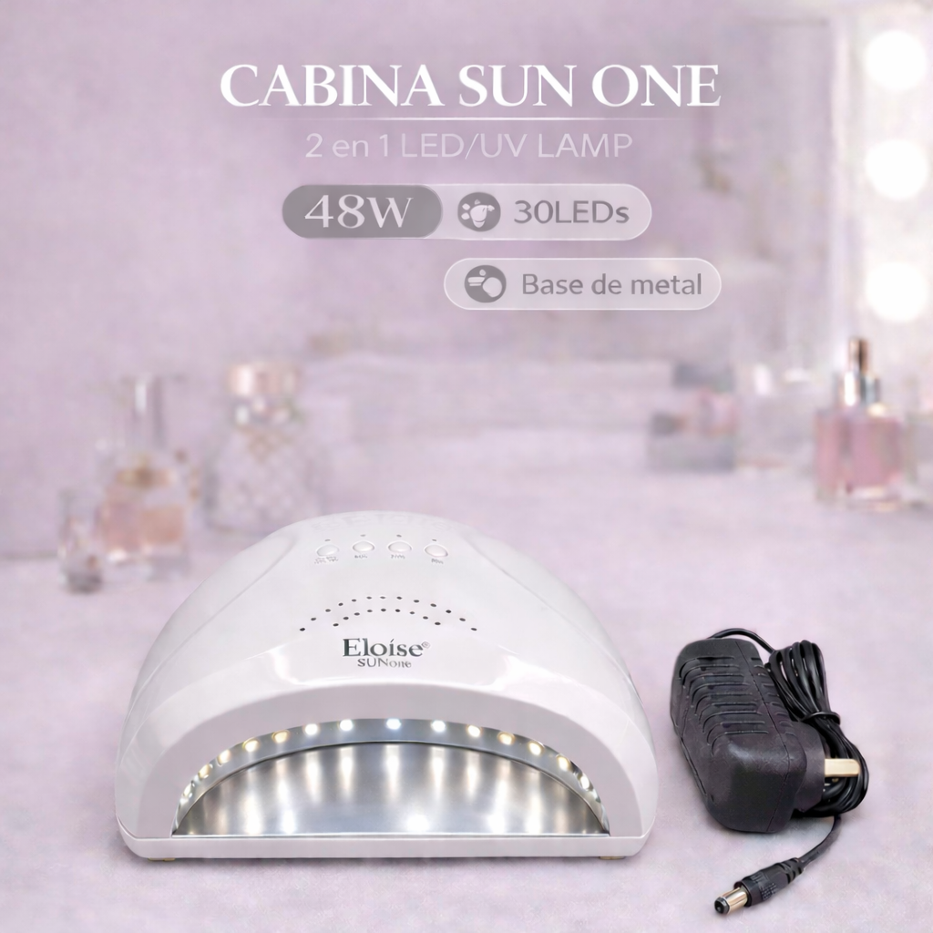 [PL-010816] Cabina SUN ONE con enfuche BASE DE METAL 48W ECA005 ELOISE