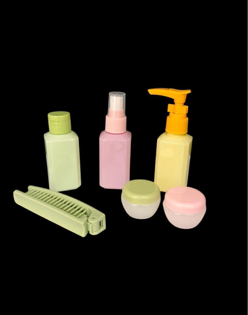 Set de viaje x6 envases CL5332