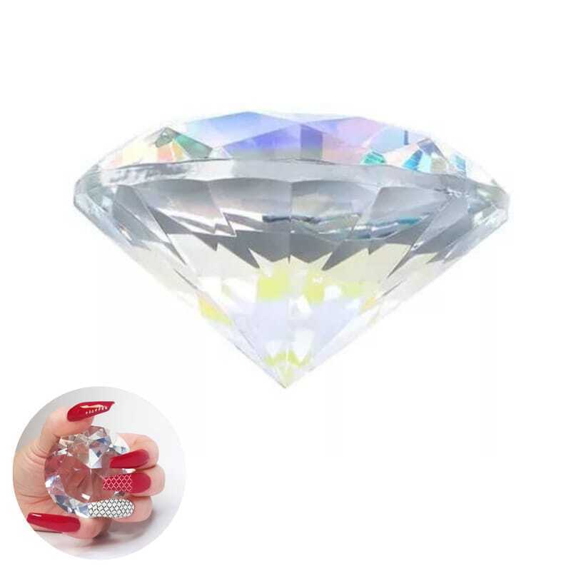 DIAMANTE 10CM **ZS-B TRANSPARENTE