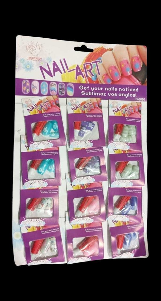 [PL-270017] UÑAS POSTIZAS X12