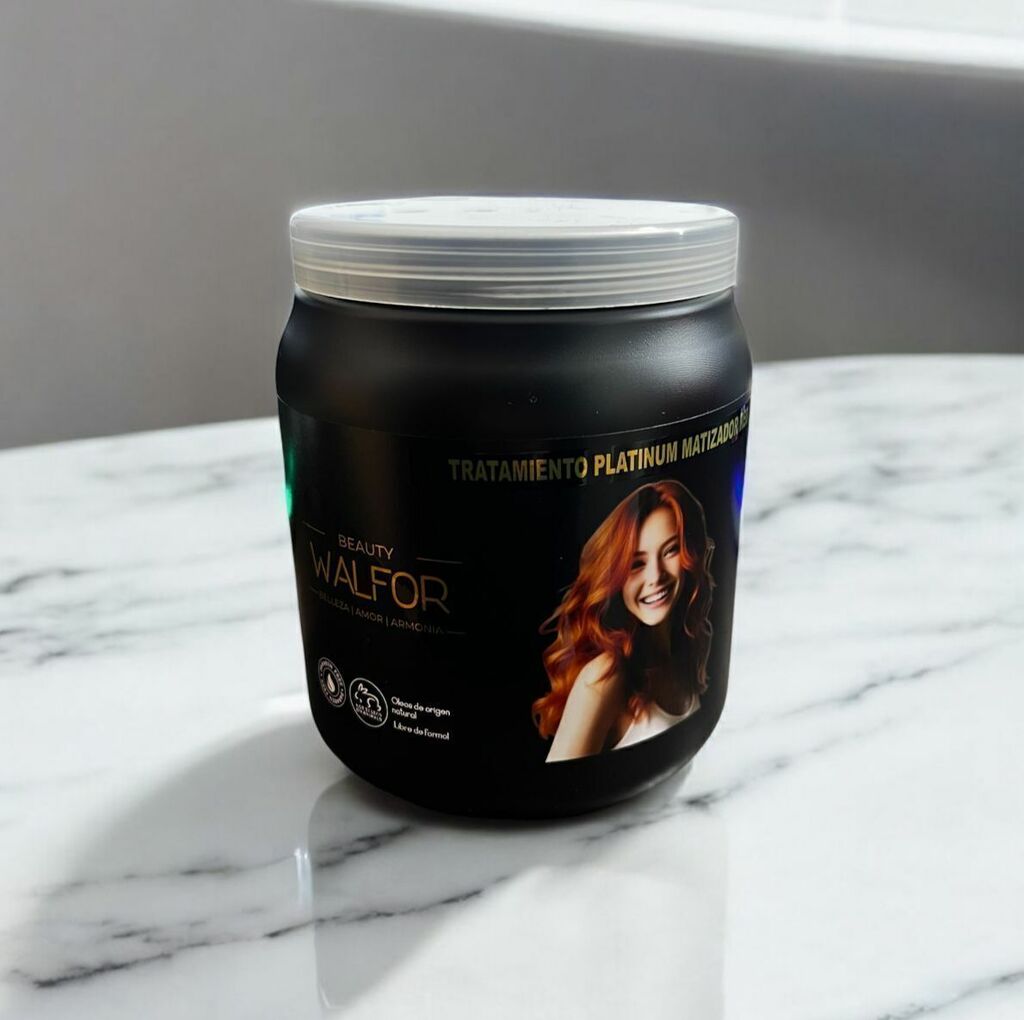 [PL-441161] Tratamiento platinium MATIZADOR RED 900g BEAUTY WALFOR