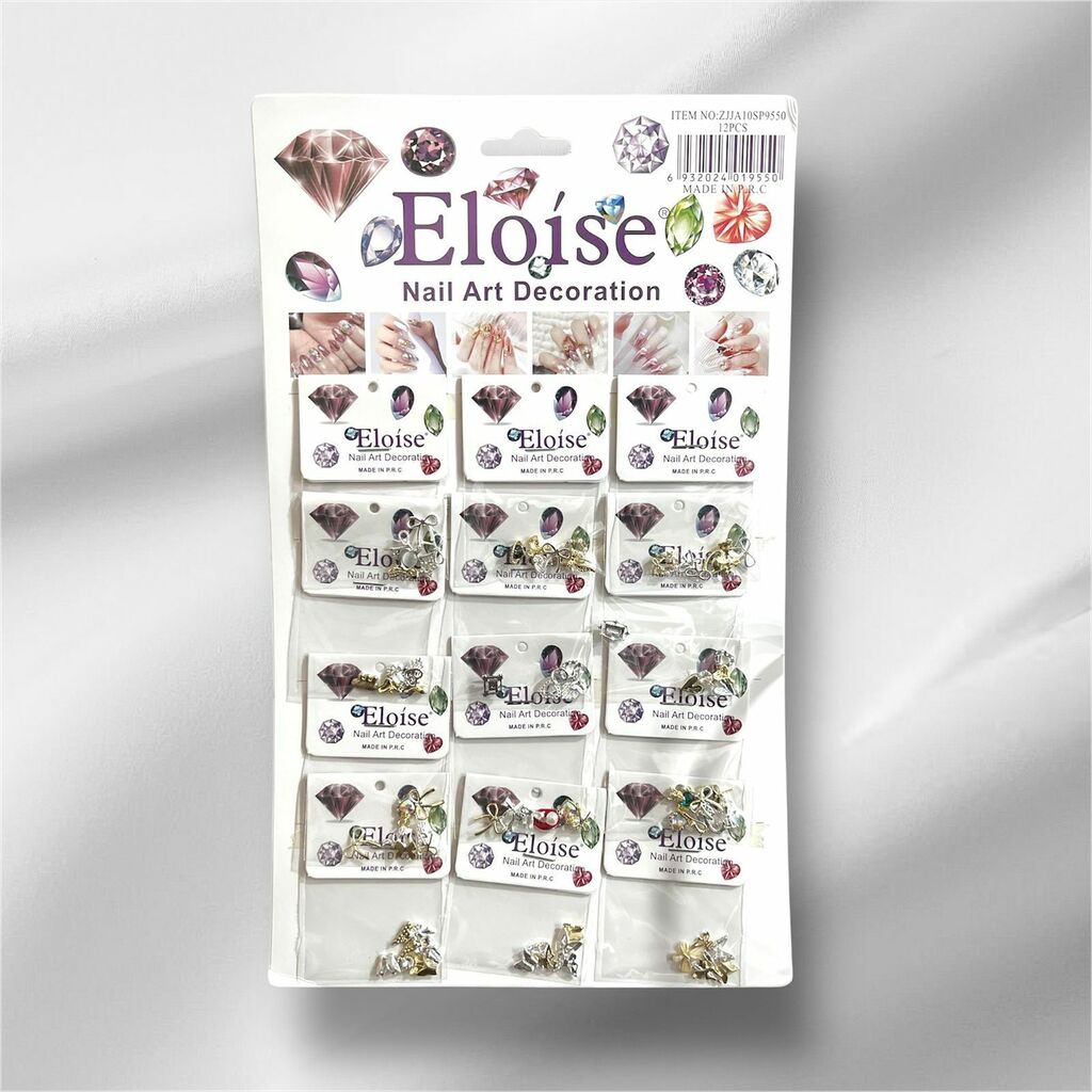 [PL-019550] Plancha de deco para uñas x12P ELOISE