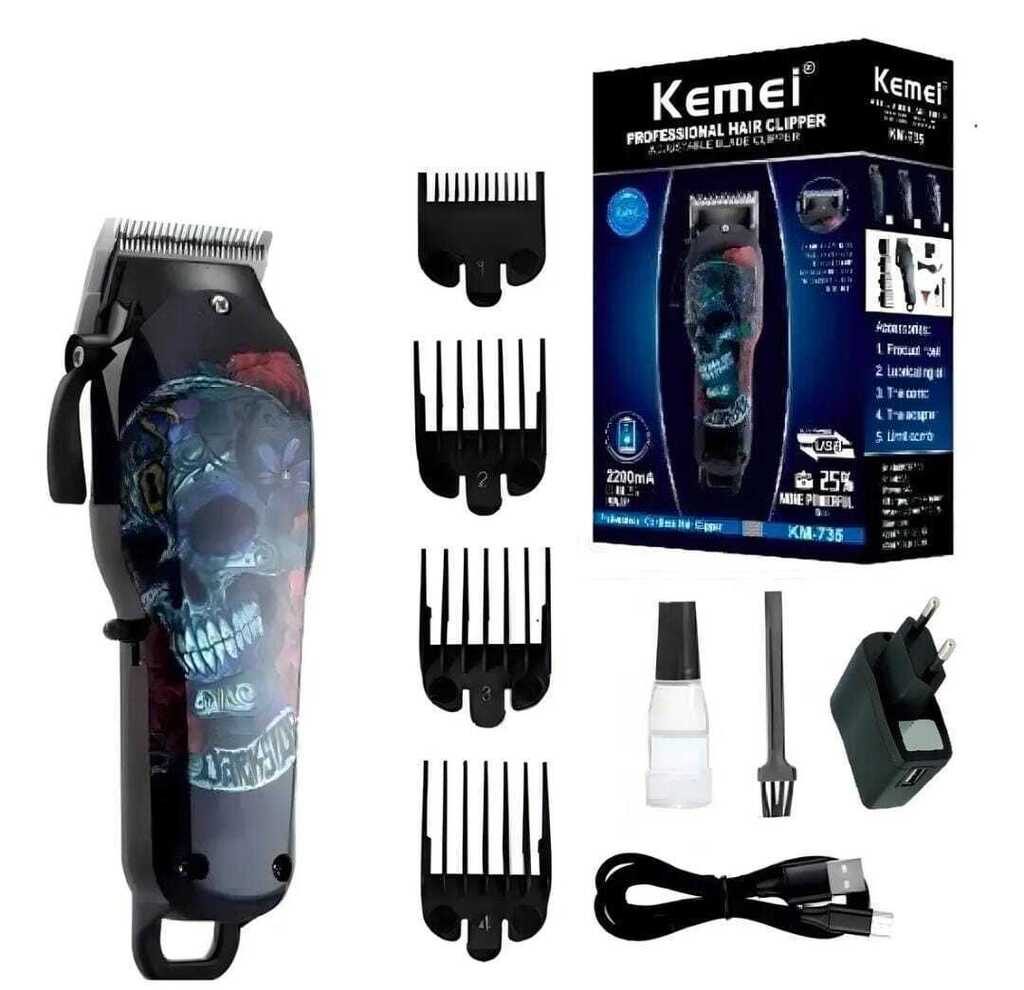 [PL-307353] Maquina de cortar pelo KEMEI-735