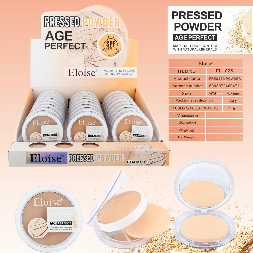 [PL-EL1025, 460472] Polvo compacto PRESSED POWDER ELOISE